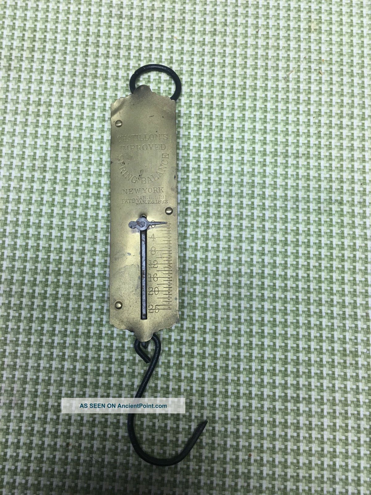 Antique Chatillon ' S Improved Balance Hanging Scale Scales photo