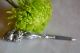 Art Nouveau.  800 Silver Embossed Floral Nail File Art Nouveau photo 2
