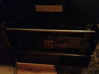 1800 ' S Herring & Company Large Heavy Solid Antique Bank Gun Safe John Farrell photo