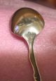 Antique Sterling Silver Baby Spoon,  Ornate Flower And Leaves,  Monogrammed Flatware & Silverware photo 3