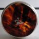 Early Exceptional Gem Quality Austrian Silver Tortoise Shell Mop Snuff Box 1770 France photo 3