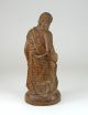 Antique Vintage Carved Wood Wooden Man Figurine Figure Statuette 1900 - 1940 Carved Figures photo 6