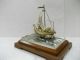 Silver980 (phoenix) Huge Treasure Ship.  215g/ 7.  59oz.  Takehiko ' S Work. Other Antique Sterling Silver photo 4