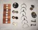 19th & 20th Cen Brass Microscope Parts Incl Mirror Yokes & Arms - Condenser Etc Microscopes & Lab Equipment photo 1