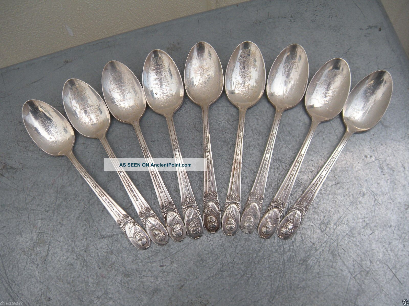 Collectible President Spoon Wm Rogers Mfg Co.  Is 9 Df Flatware & Silverware photo