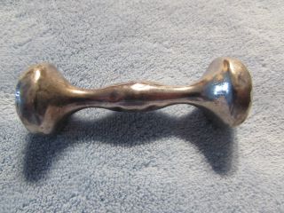 Vintage Lullaby Sterling Silver Baby Rattle Made In 1900 photo