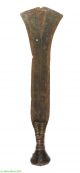 Kuba Forged Iron Knife Currency Congo African Art Was $75 Other African Antiques photo 1