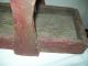 Rare Antique Primitive Wood Farrier Blacksmith Tool Nail Caddy Box Primitives photo 5