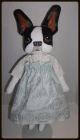 Boston Terrier Dog Doll,  Primitive Folk Art,  Whimsical,  Pet,  Decor,  Artful Zeal Primitives photo 1