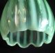 Vaseline Glass Shade - Lamp Art Nouveau / Arts & Crafts / 20th Century 20th Century photo 1