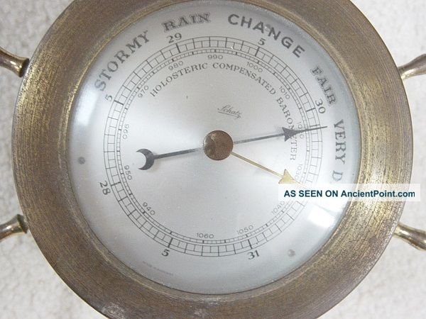 Barometer Germany Schatz & Sohne Holosteric Compensated Old Barometers photo