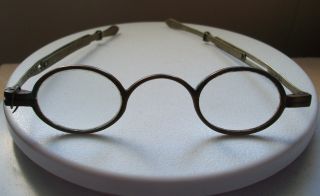 A 18thc / Early 19thc Spectacles With Telescopic Arms photo