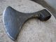 Antique Rare Rustic Forged Steel Large Weapon Ax Old Axe Good Blade Old Warrior Primitives photo 4