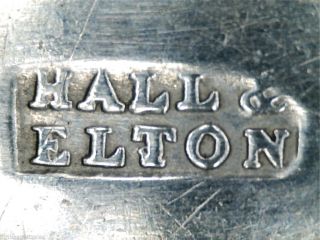 Hall & Elton - Teaspoon - Circa Mid 1800 ' S - (a4242) photo