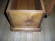 Vintage Hinged Wooden Child ' S Doll Trunk Chest / Bench.  Hand Made Circa 1990 ' S 1900-1950 photo 5