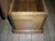 Vintage Hinged Wooden Child ' S Doll Trunk Chest / Bench.  Hand Made Circa 1990 ' S 1900-1950 photo 6