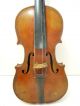 Antique Full Size 4/4 Scale Paolo Maggini German Copy Violin W/coffin Case & Bow String photo 3