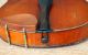 Antique Handmade German 4/4 Fullsize Violin - Label Antonius Stradiuarius String photo 6
