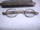 Rare American Early 19th C Coin Silver Eyeglasses / Spectacles Maker G.  Cooper Coin Silver (.900) photo 1