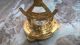 Alidade Telescope Brass With Compass Nautical Antique Marine Collectible Telescopes photo 3