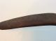 Old Antique Australian Aboriginal Carved Boomerang No War Club Sword Pacific Islands & Oceania photo 3