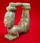 Olmec Green Stone Serpent Figurine Statue Antique Pre Columbian Artifact Mayan The Americas photo 1