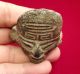 Terracotta Pottery Zapotec Idol Head - Clay Pre Columbian Mayan Olmec Artifacts The Americas photo 2