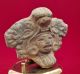 Terracotta Pottery Zapotec Idol Head - Clay Pre Columbian Mayan Olmec Artifacts The Americas photo 8