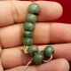 Pre Columbian Green Stone Quartz Necklace Beads Antique - Mayan Olmec Artifacts The Americas photo 1