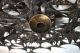 Weinstein Vtg Mid Century Modern Brutalist Starburst Metal Wall Sculpture Jere Mid-Century Modernism photo 9