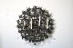 Weinstein Vtg Mid Century Modern Brutalist Starburst Metal Wall Sculpture Jere Mid-Century Modernism photo 2