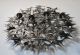 Weinstein Vtg Mid Century Modern Brutalist Starburst Metal Wall Sculpture Jere Mid-Century Modernism photo 6