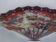 Unusual Japanese,  Porcelain,  Imari Plate.  In The Shape Of A Fan. Plates photo 2