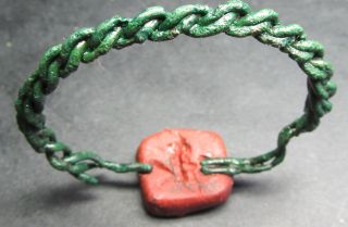 Ancient Viking Bronze Bracelet.  (t2).  Patina photo