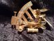 Brass Sextant With Box And Instructions Sextants photo 1