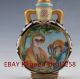 Chinese Porcelain Hand - Painted People Snuff Bottles W Qianlong Mark Snuff Bottles photo 1