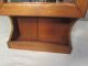 Small Antique Hand Made Wooden Folk Art Medicine Cabinet Oak & Pine Great Size Unknown photo 3
