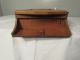 Small Antique Hand Made Wooden Folk Art Medicine Cabinet Oak & Pine Great Size Unknown photo 7