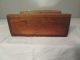 Small Antique Hand Made Wooden Folk Art Medicine Cabinet Oak & Pine Great Size Unknown photo 8