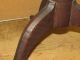 Best 18th C Ct Qa Candlestand Screaming Tiger Maple Spanish Brown Paint Primitives photo 9