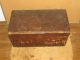 Rare Early 18th C W&m Ct Bible Box In The Best Grungy Dry Red Paint Primitives photo 10