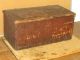 Rare Early 18th C W&m Ct Bible Box In The Best Grungy Dry Red Paint Primitives photo 2
