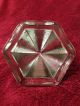 Ship’s Deck Nautical Glass Prism Green/aqua With Illuminating Base Other Maritime Antiques photo 1