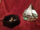 Ship’s Deck Nautical Glass Prism Green/aqua With Illuminating Base Other Maritime Antiques photo 6