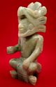 Aztec Stone Eagle Warrior Shaman Figure - Vintage Pre Columbian Style Statue The Americas photo 1