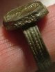 Rare Medieval Ring Artifact Patina Intact Size 9 Us Cross Star Octagon Other Antiquities photo 5