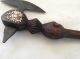 Heavy Club Axe With Carving Africa Other African Antiques photo 5