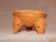 Pre - Columbian Tripod Bowl With Zoomorphic,  Ancient Artifact,  Rattle Legs Latin American photo 2