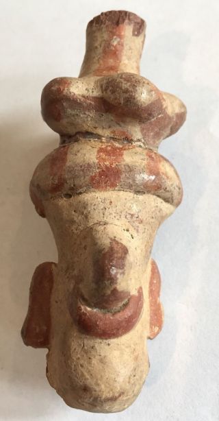 Authenticated Precolumbian Figure - Unique Terracotta Ceramic Artifact/antiquity photo