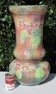 Antique Victorian High Relief Hand Painted Baluster Bottom Umbrella Stand Nr Yqz Victorian photo 1